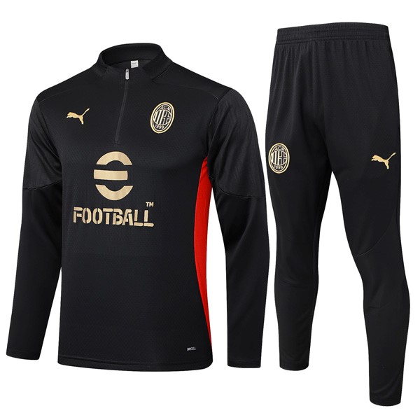 Sudadera De Training AC Milan 2024/25 Negro